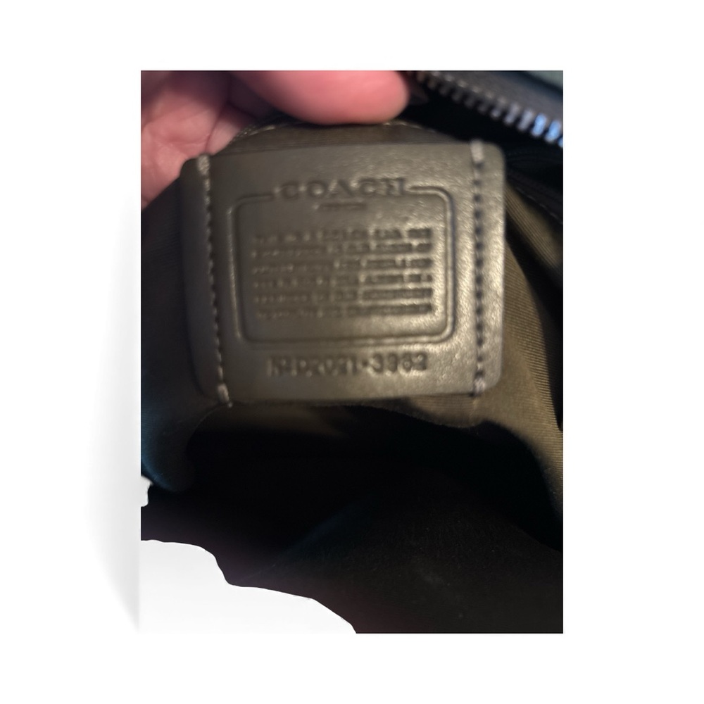 Coach‎ Green Leaf Print Backpack - image 8